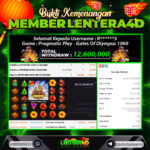 JACKPOT GATES OF OLYMPUS 1000 24 DESEMBER 2025